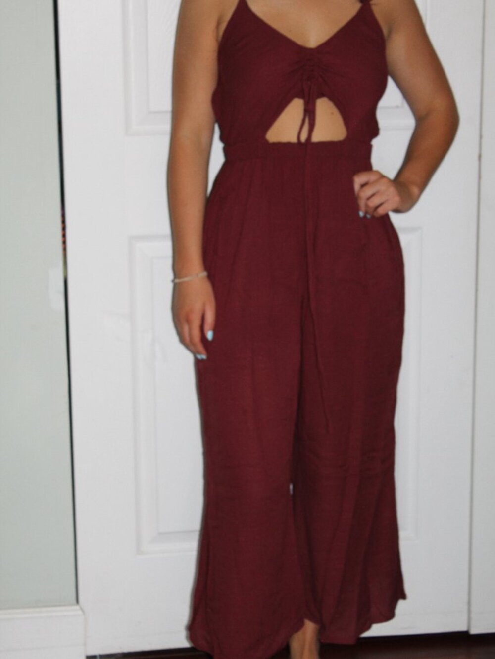 NWT By Together Maroon Jumpsuit